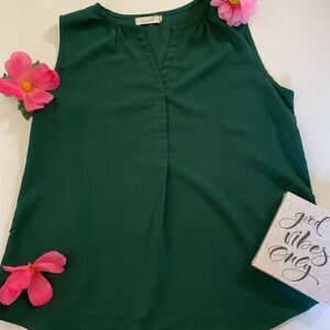 Spade hill green blouse